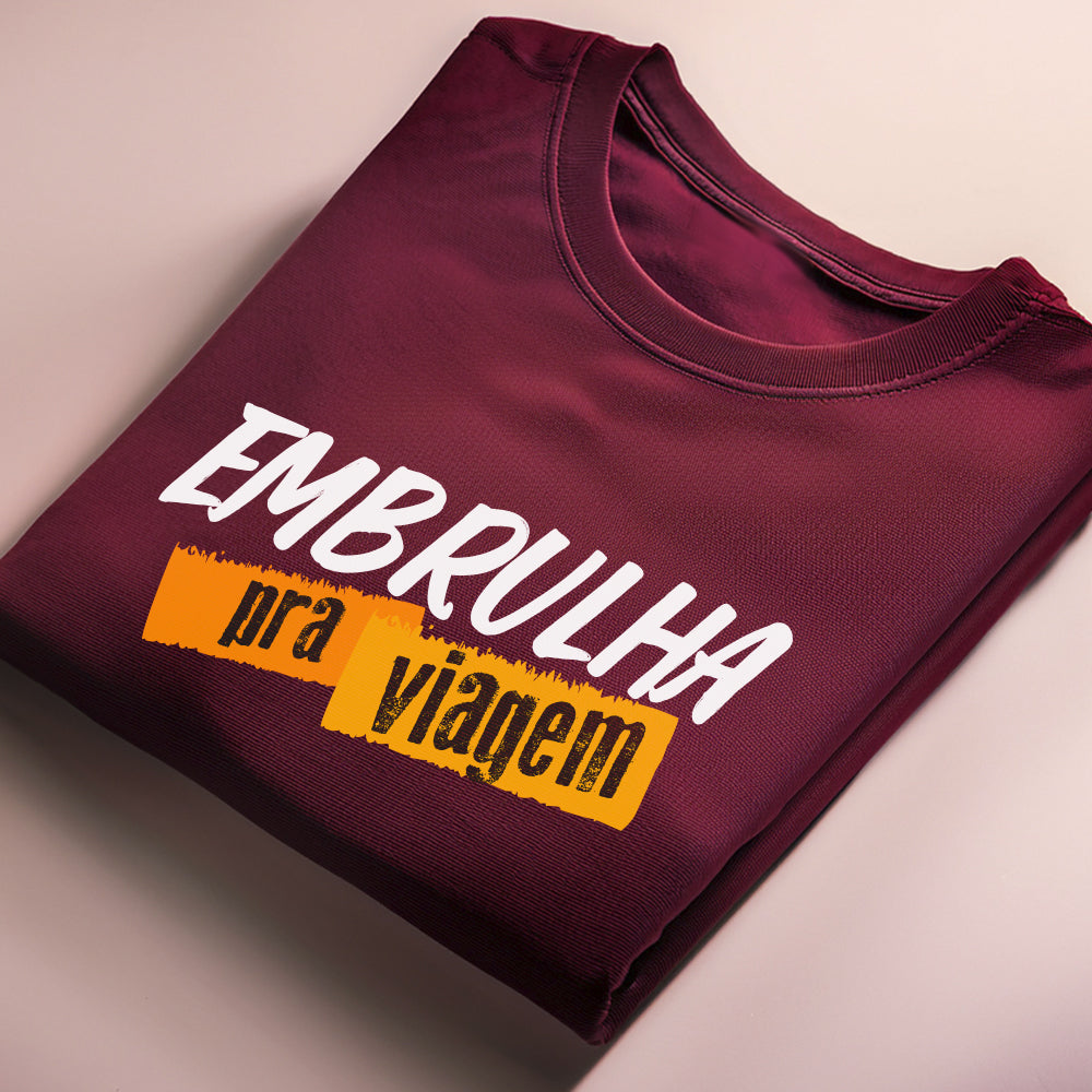 Camiseta Embrulha Pra Viagem