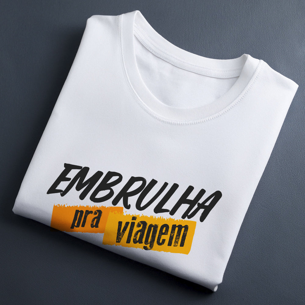 Camiseta Embrulha Pra Viagem